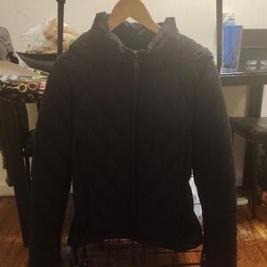 Women's Black Quilted Jacket
